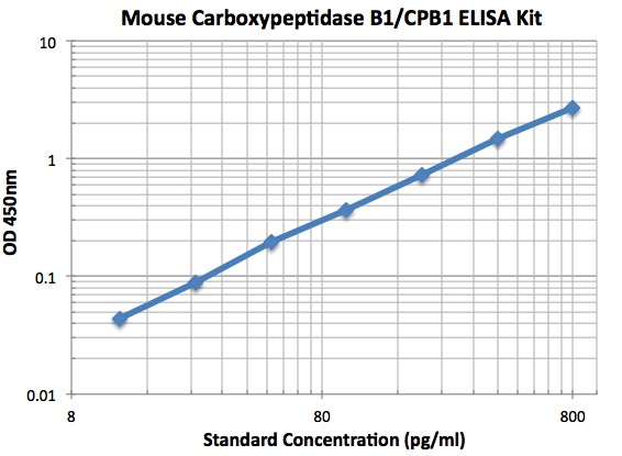 typical data standard curve