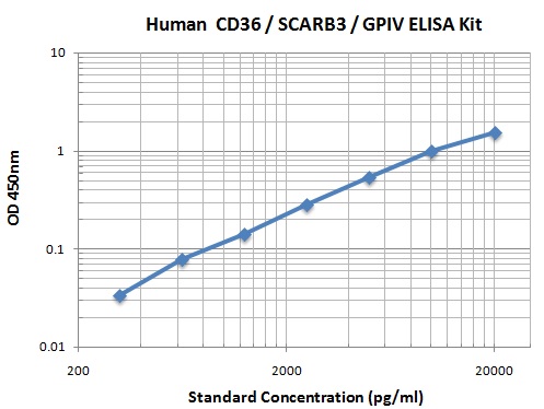 Typical Data Standard Curve